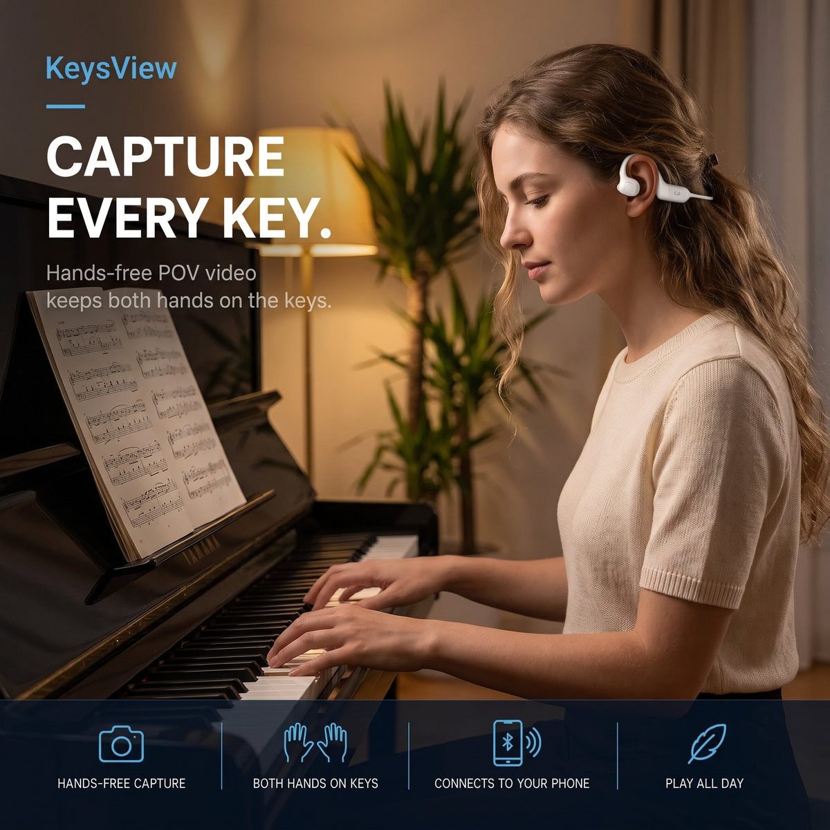 KeysView Camera Earbuds