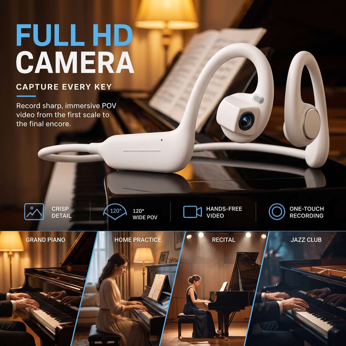 KeysView Camera Earbuds